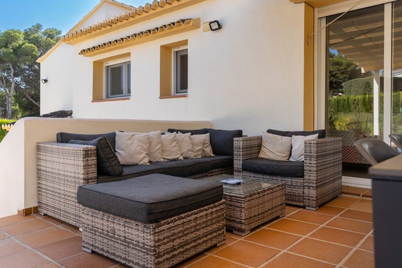 Taras chill-out – Villa Pinyes, Jávea